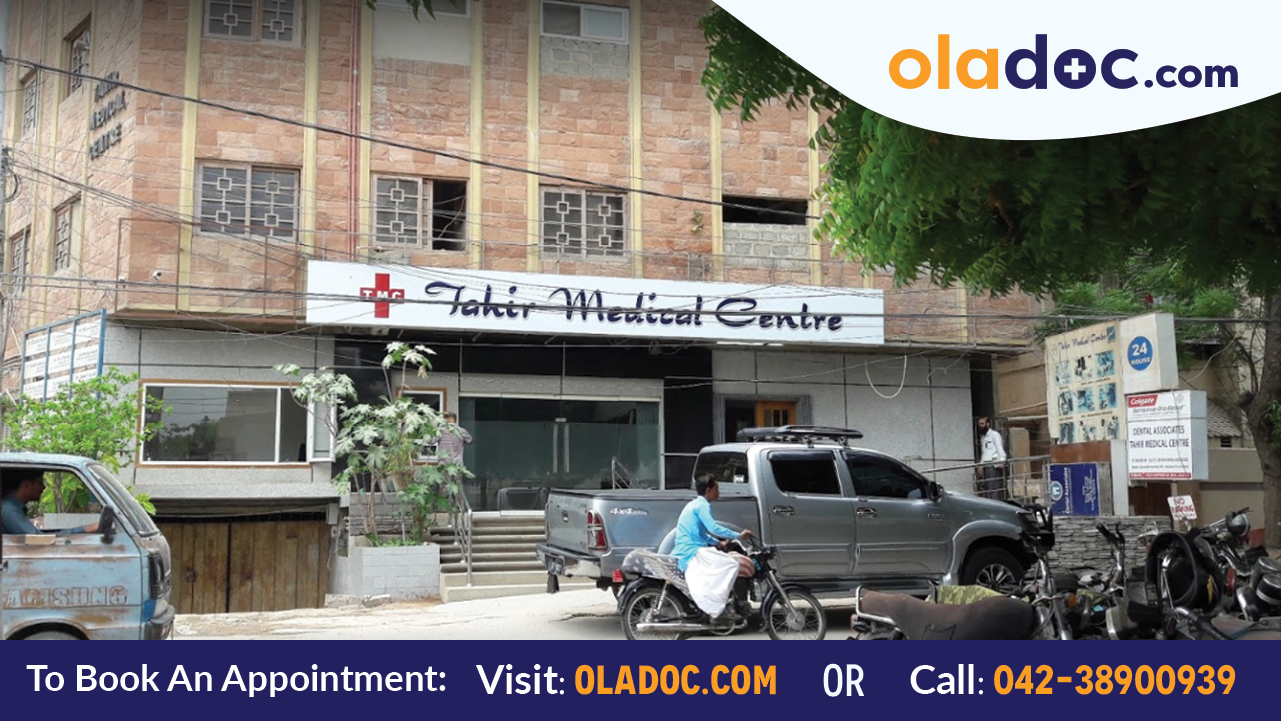 Front View of Tahir Medical Centre Karachi